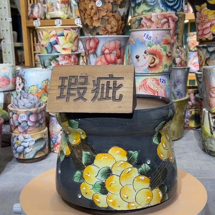 红陶景德镇艺术手绘作品