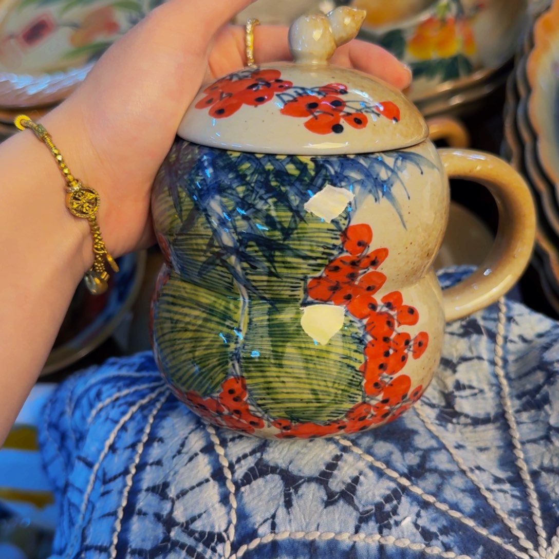 瓷片景德镇陶瓷手工手绘