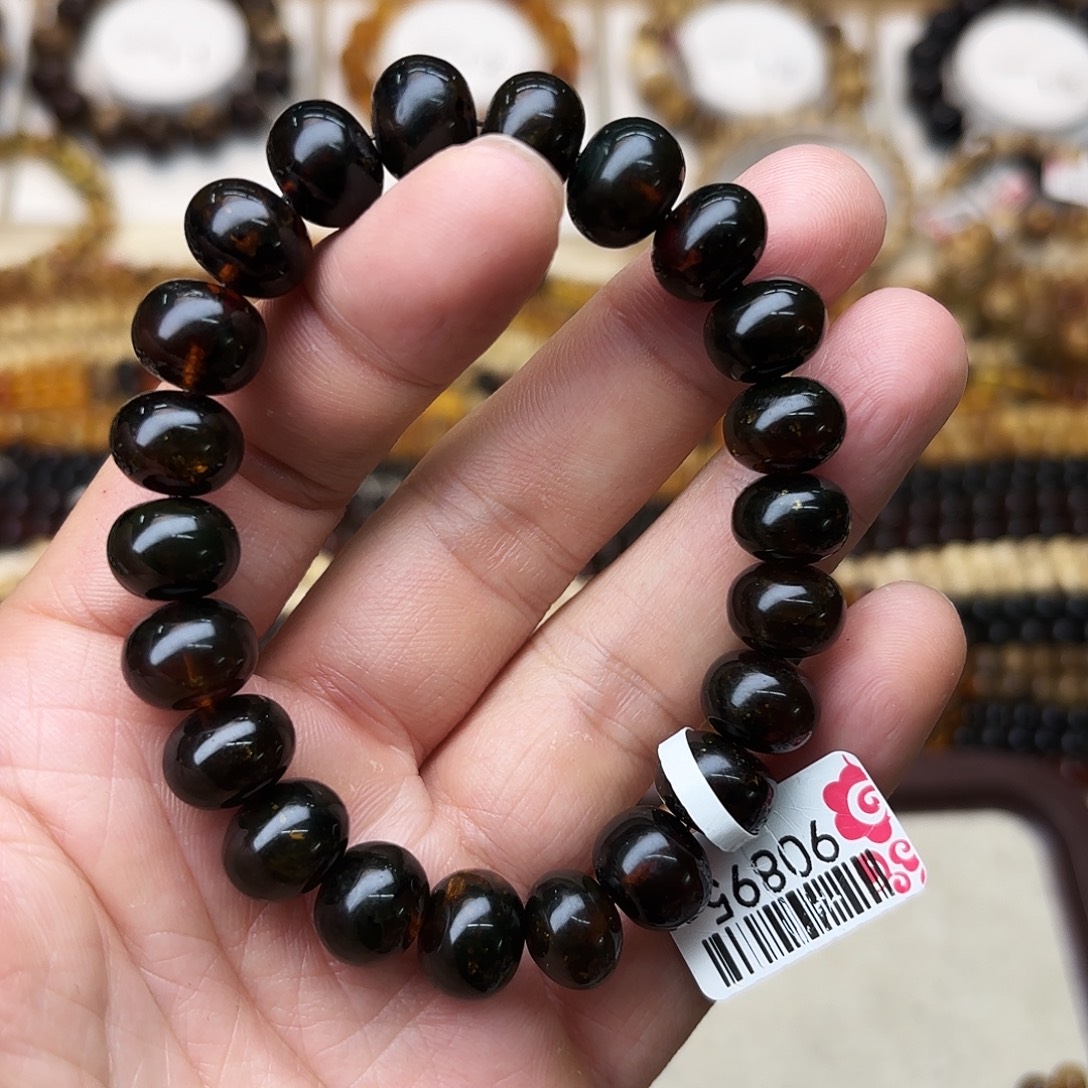 琥珀未镶嵌裸石十一90895