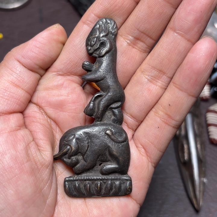 玻璃颈饰藏传喜马拉雅