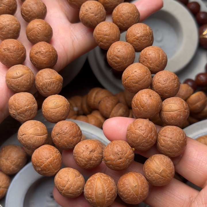 凤眼菩提手串14.5m m手持