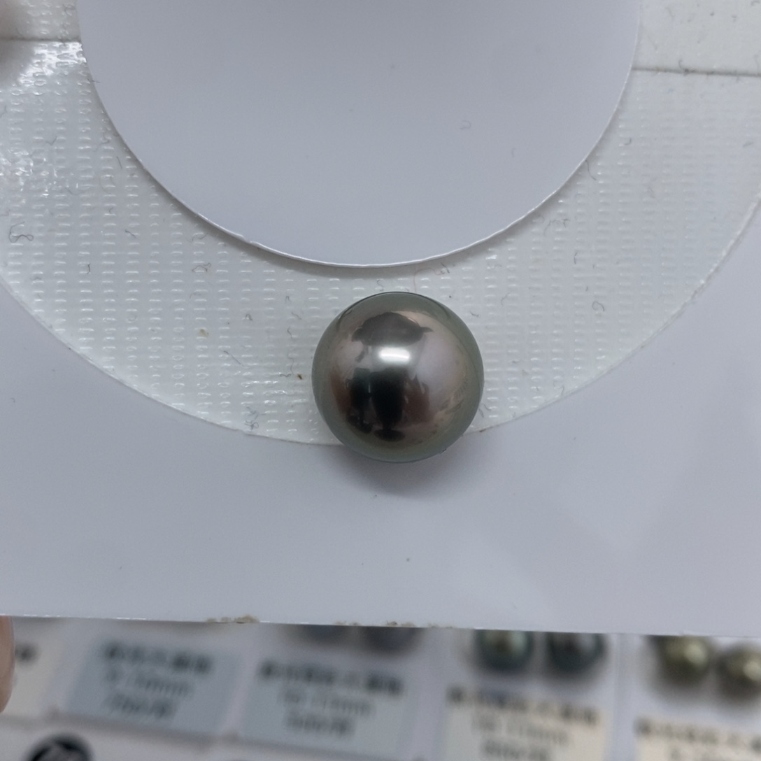 海水珍珠颈饰未镶嵌12.8mm 大溪地 正圆