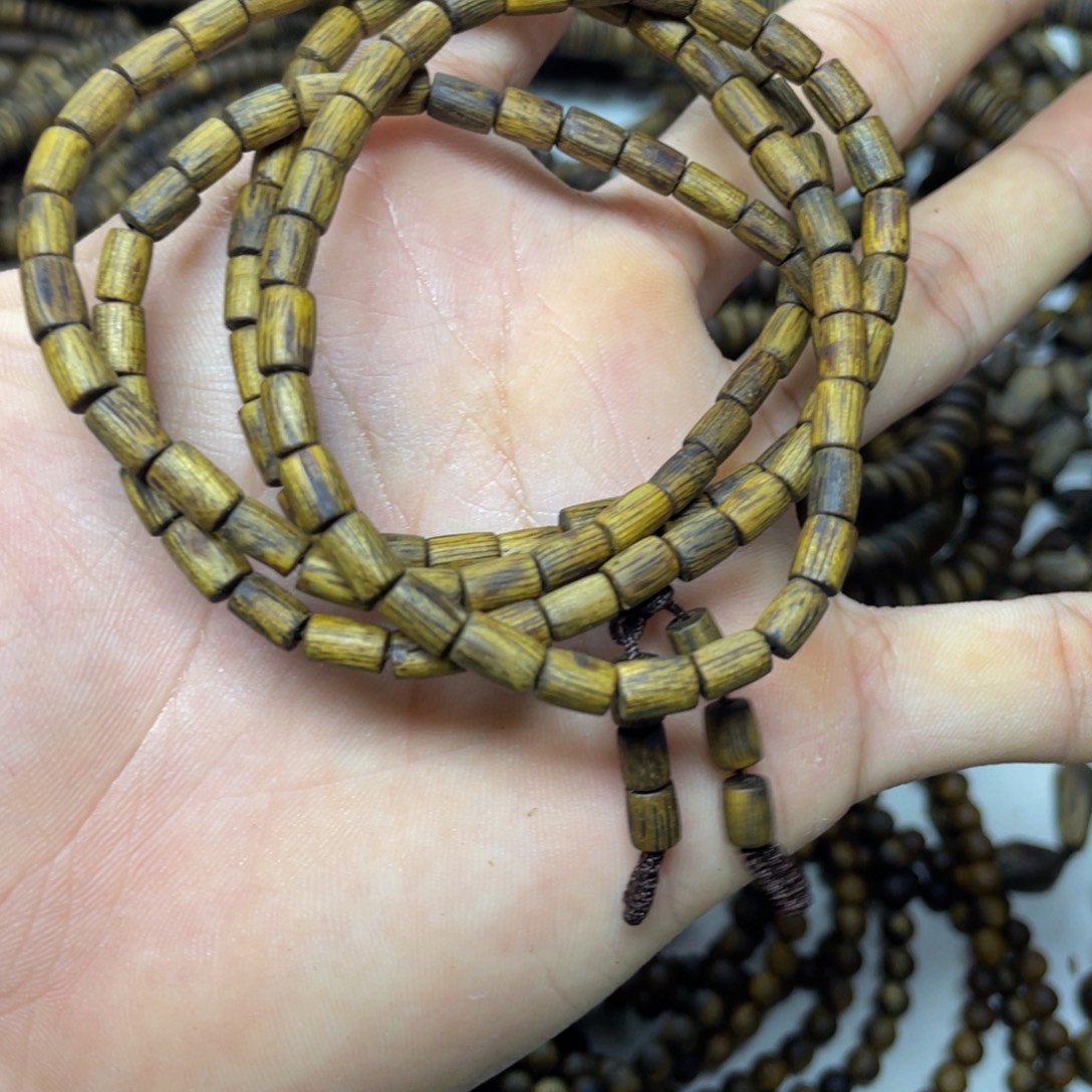 沉香沉香碎屑+0.4桶珠多圈8克加