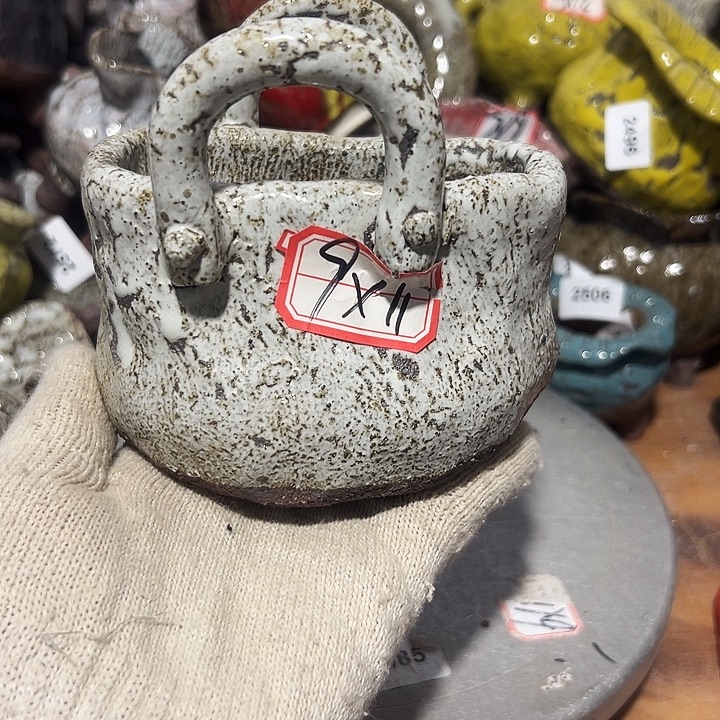 粗陶花盆制作就这样了