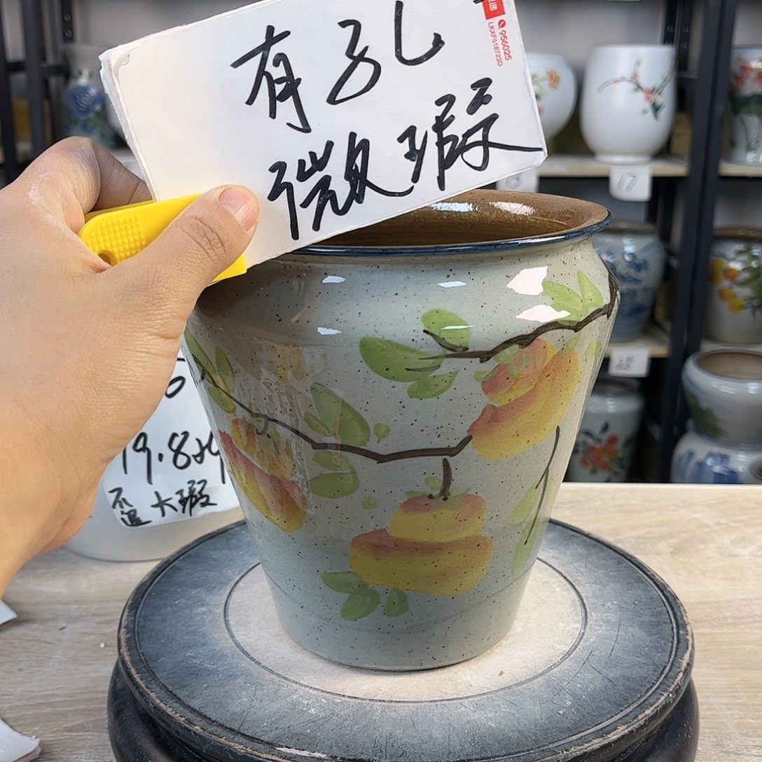 罐1xc景德镇陶瓷花盆
