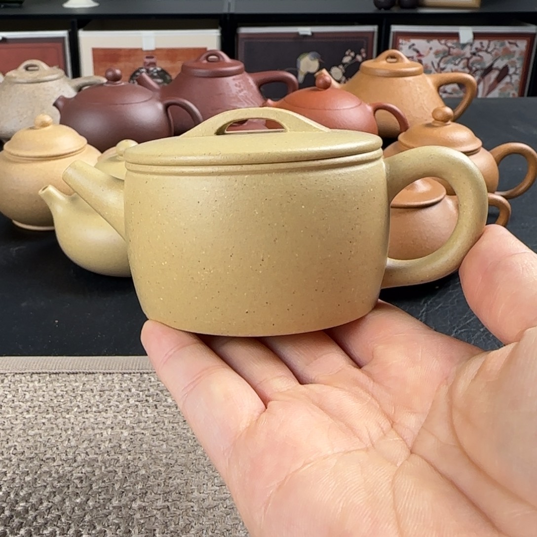 紫砂茶壶微瑕汉瓦