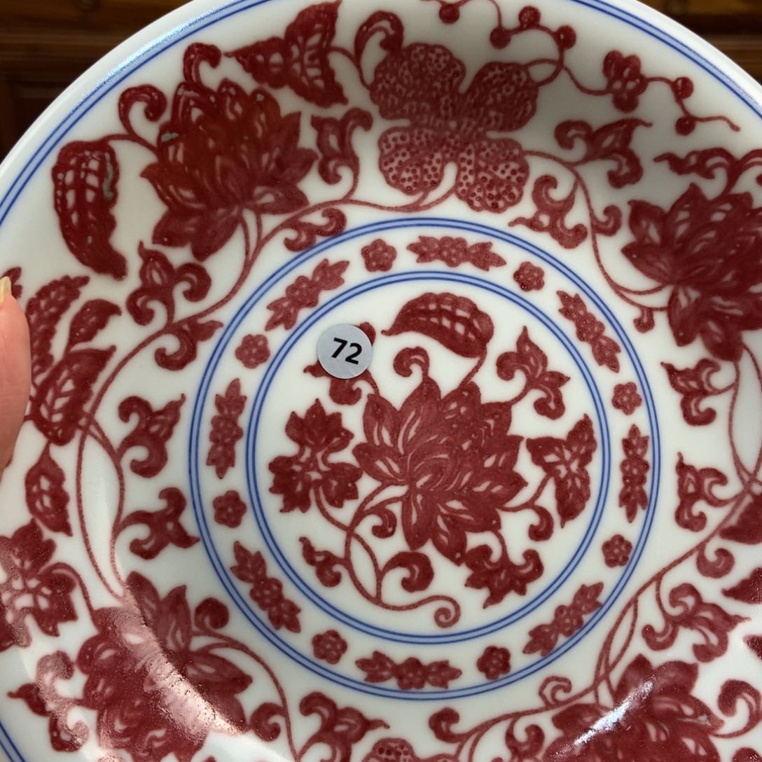 手绘现代茶具非古董