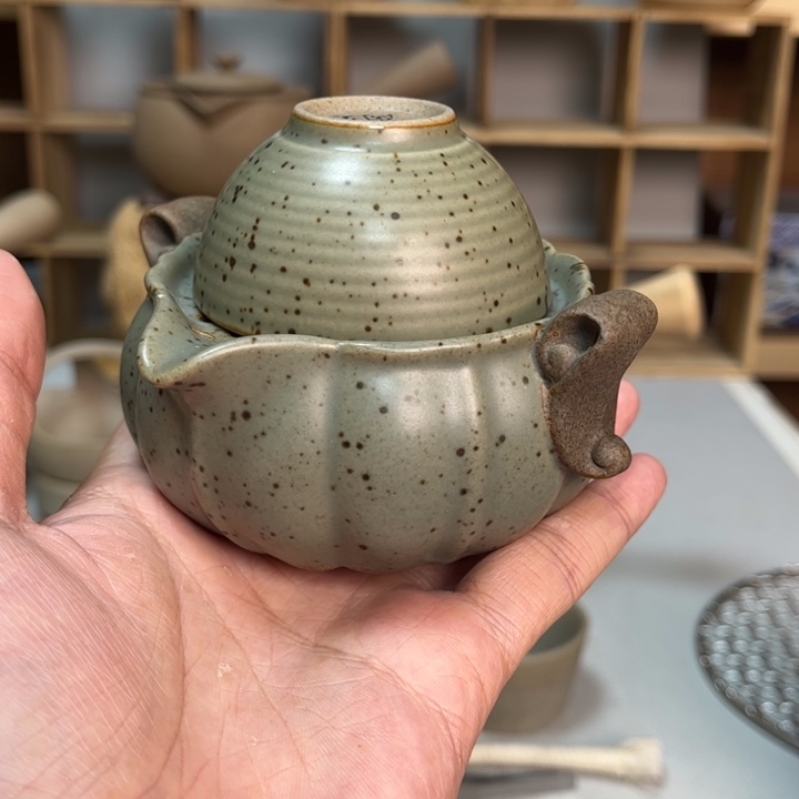 壶老段烧陶瓷茶器