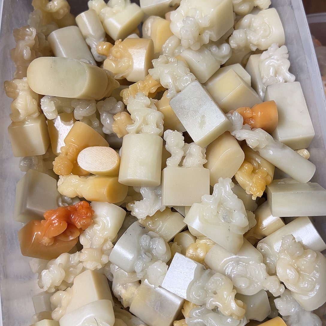 寿山石随机批发10个
