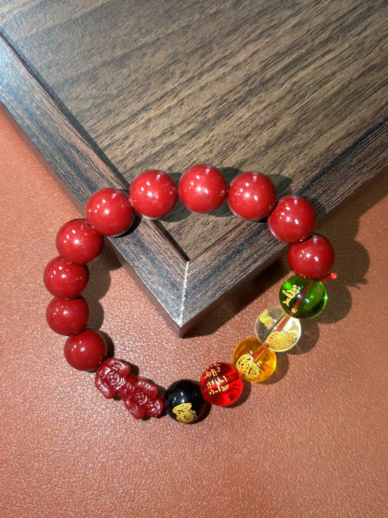 含辰砂工艺品ys-331精品手串（无礼盒）