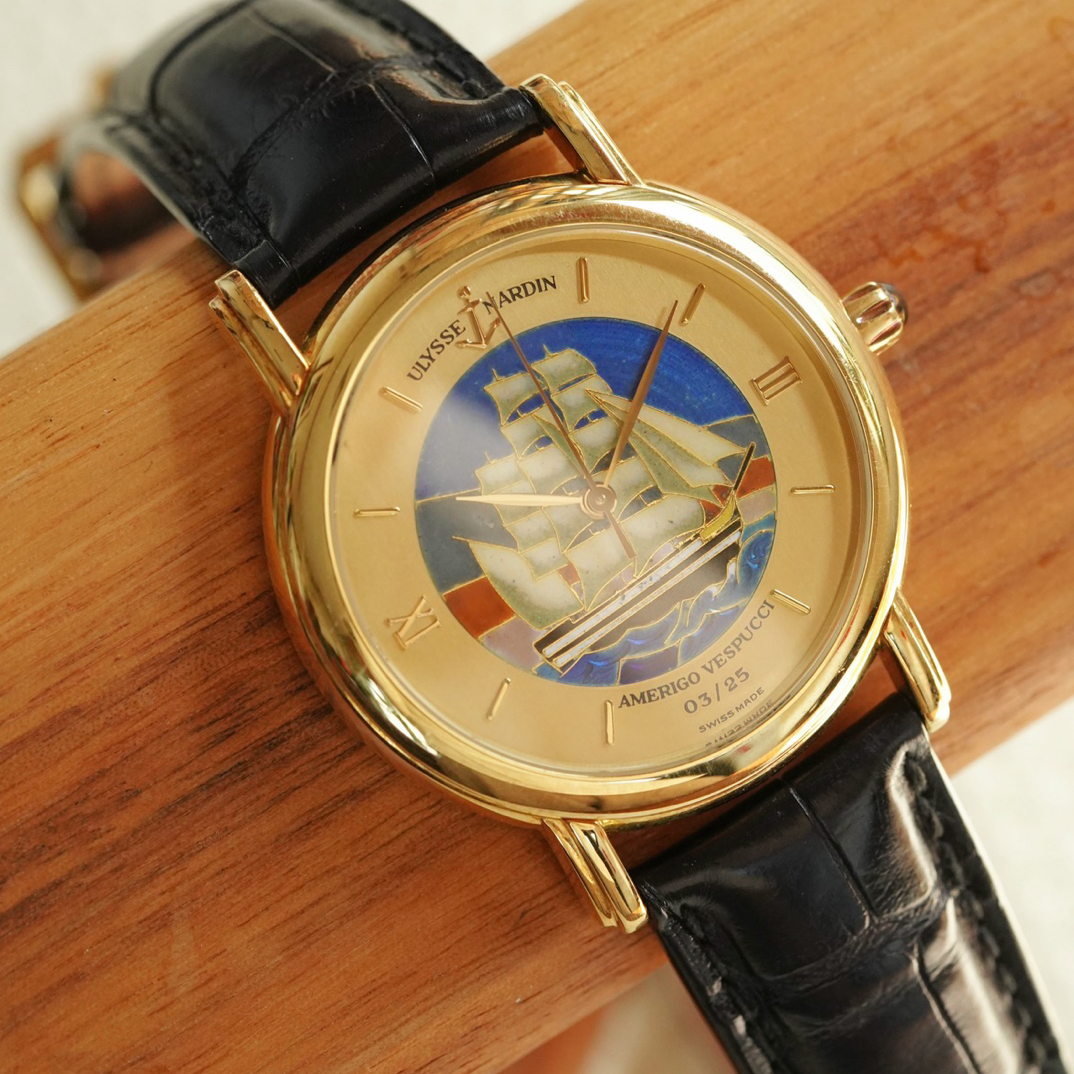 99新 Ulysse Nardin/雅典 型号133-77-9 自动机械 单表 