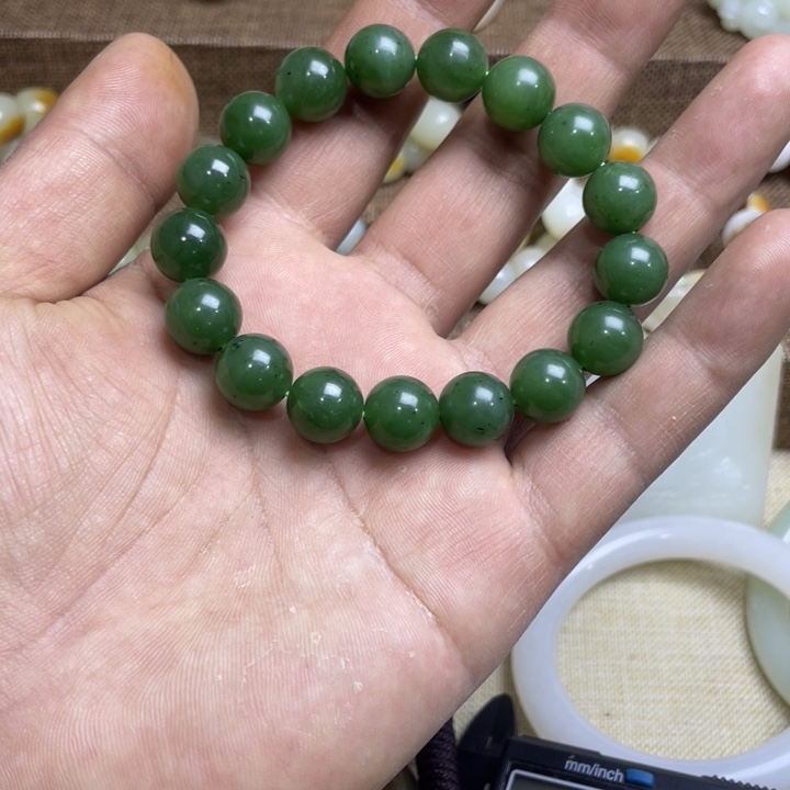 和田玉手链未镶嵌