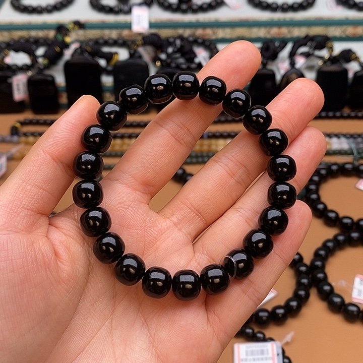 手链未镶嵌和田玉（青玉）探*者