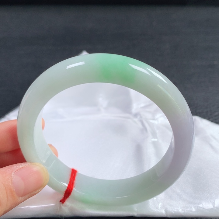 翡翠未镶嵌手镯59圈