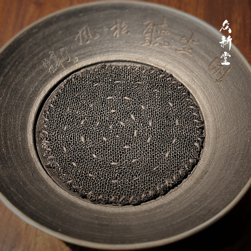 手工苎麻植物染杯垫茶垫诧寂风壶承垫日式茶桌周边隔热配件