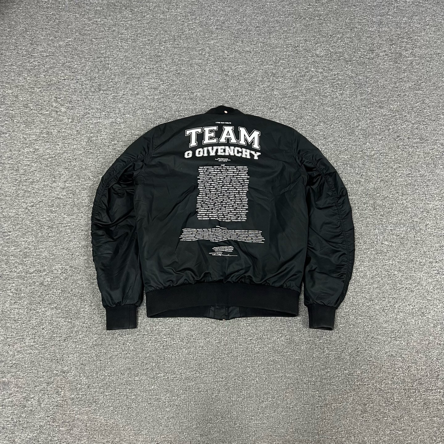 99新 AMIPARIS Givenchy 纪梵希 大Logo 飞行员外套 99新 S码