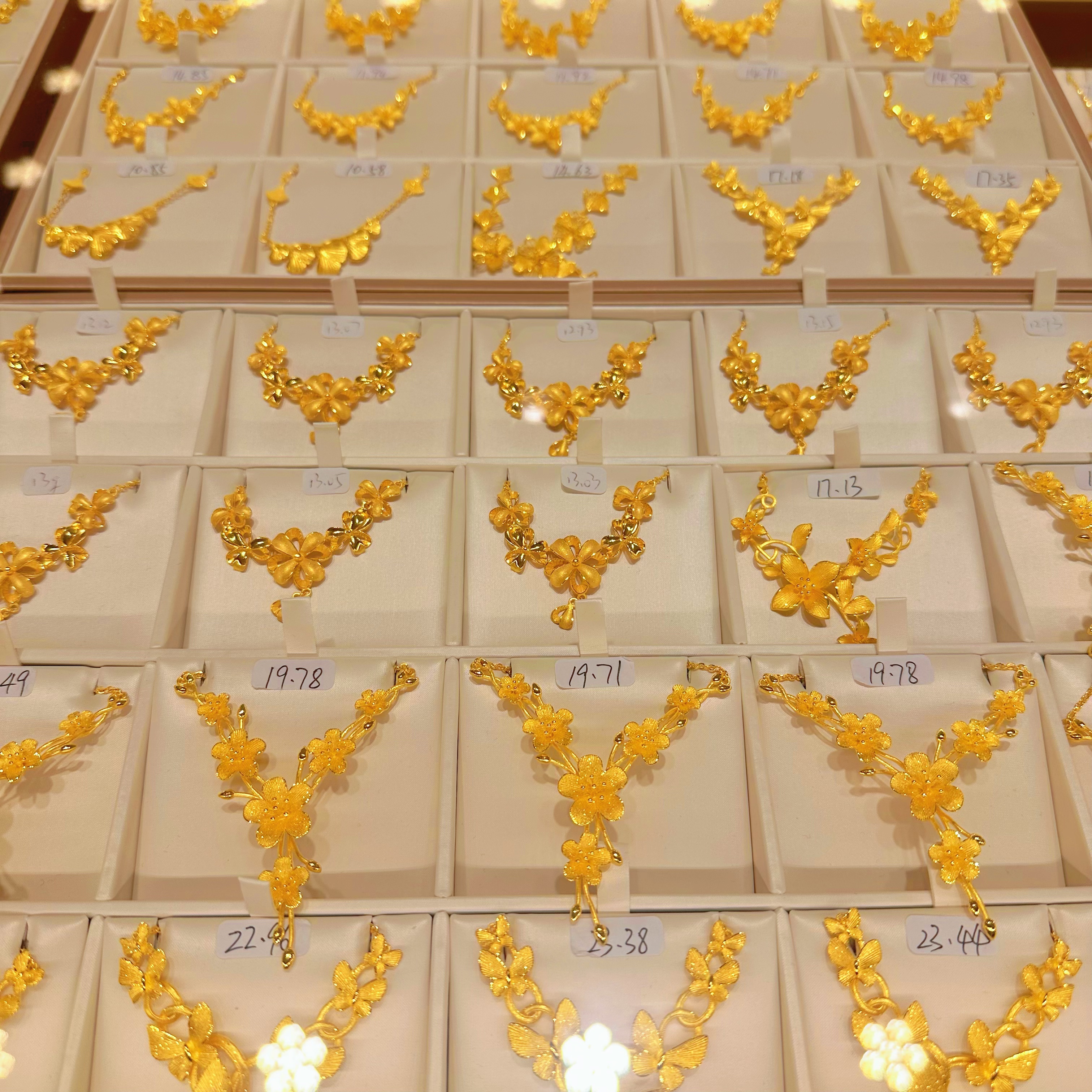 不支持7无理由【多款黄金项链】多样性发一！JY