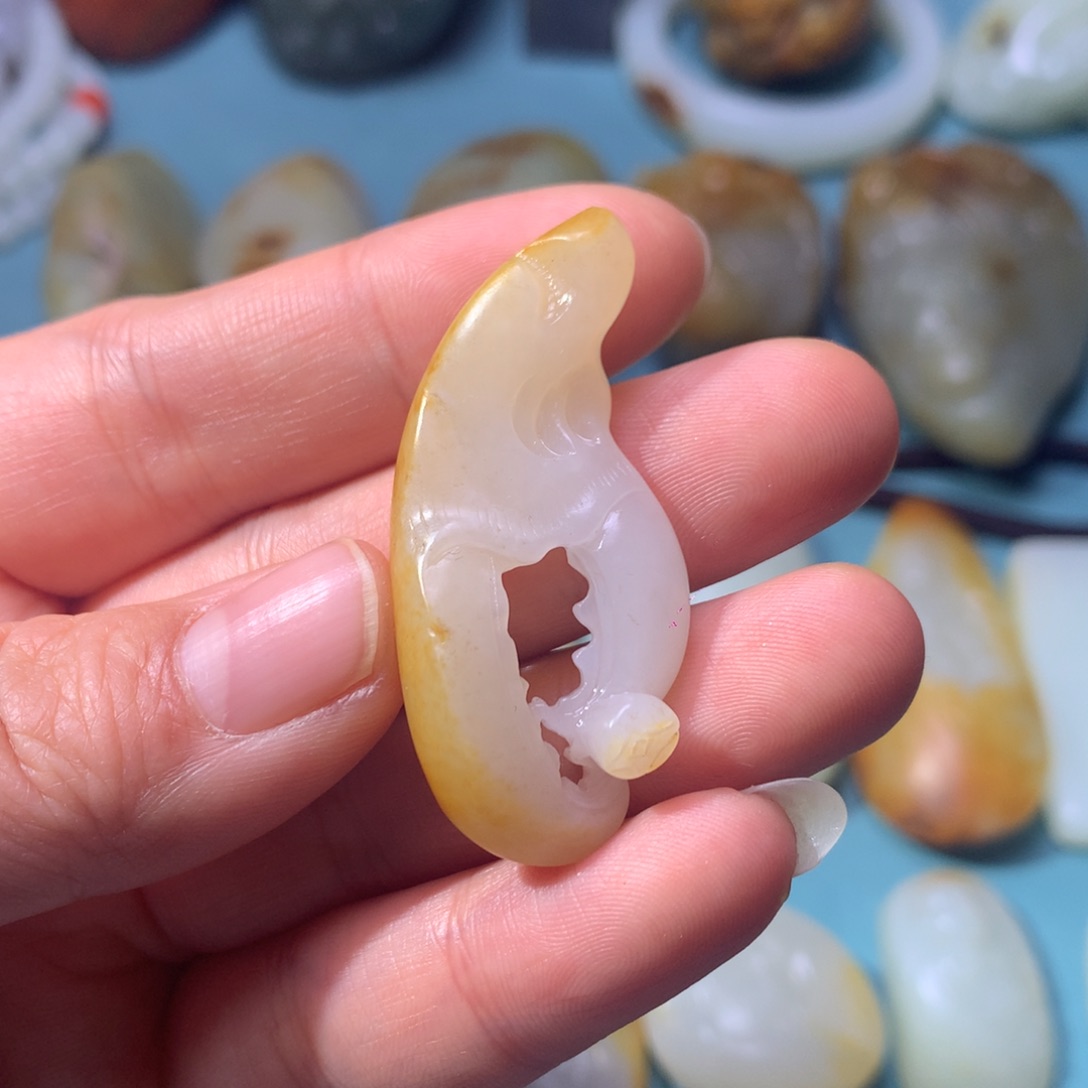 和田玉挂件未镶嵌*️