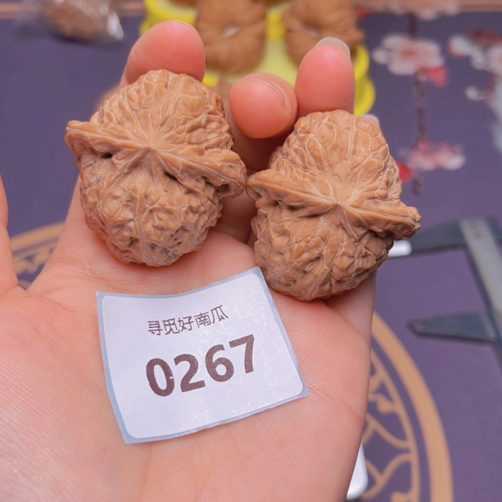 文玩核桃把件南瓜40尺0267