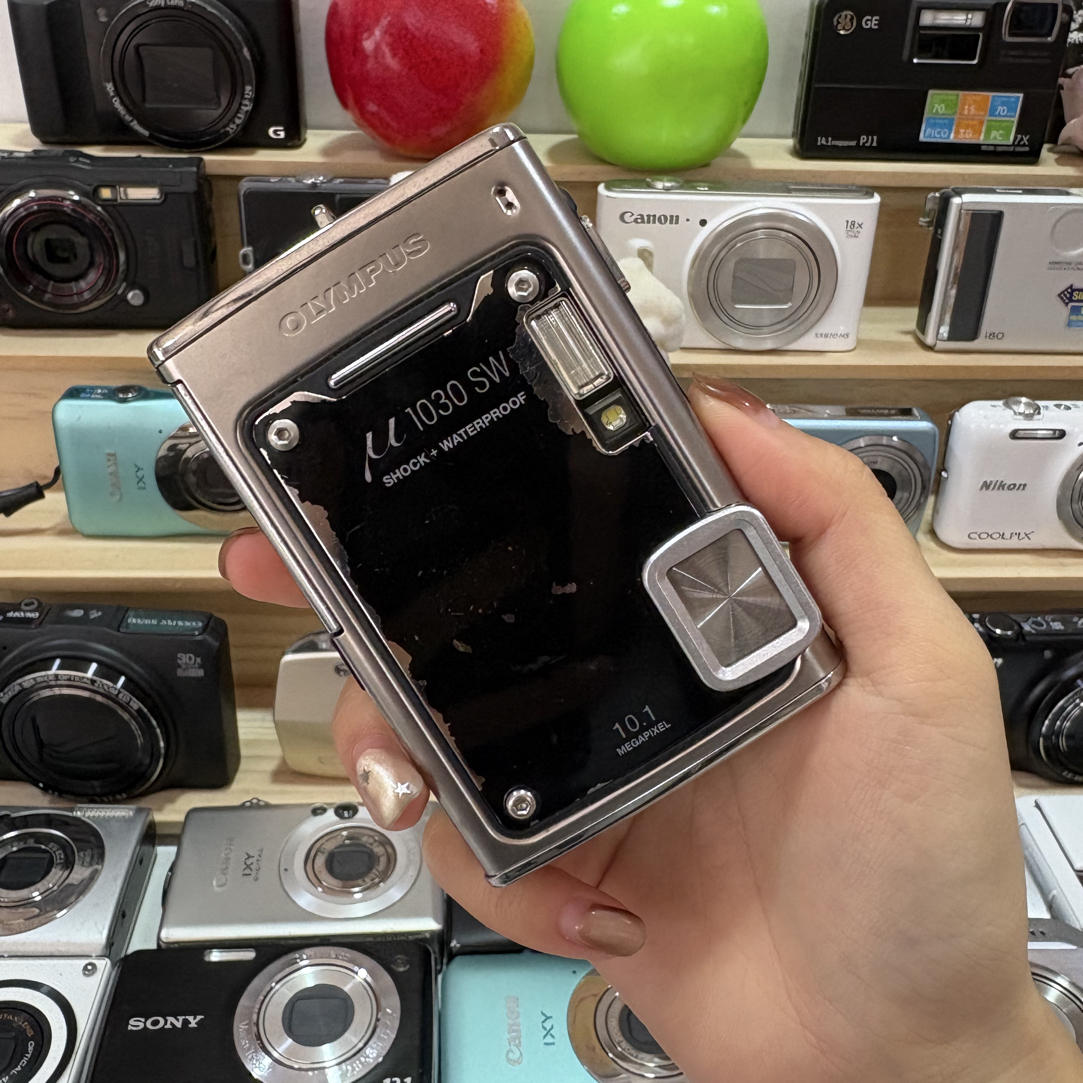 8新 Olympus/奥林巴斯 奥林巴斯u1030黑色成色一般1010万像素