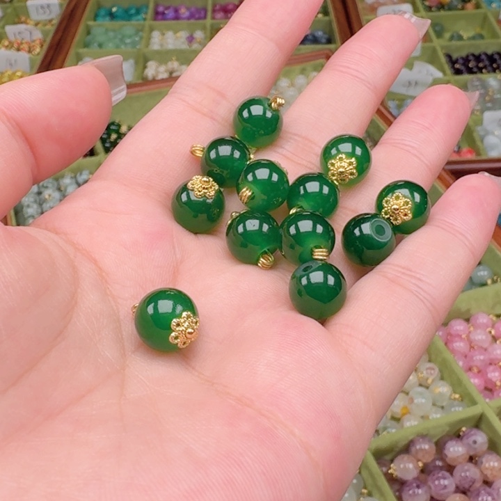 圆珠扣铜扣压襟盘扣