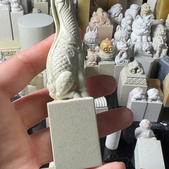 一***扇印度石新矿印石如图