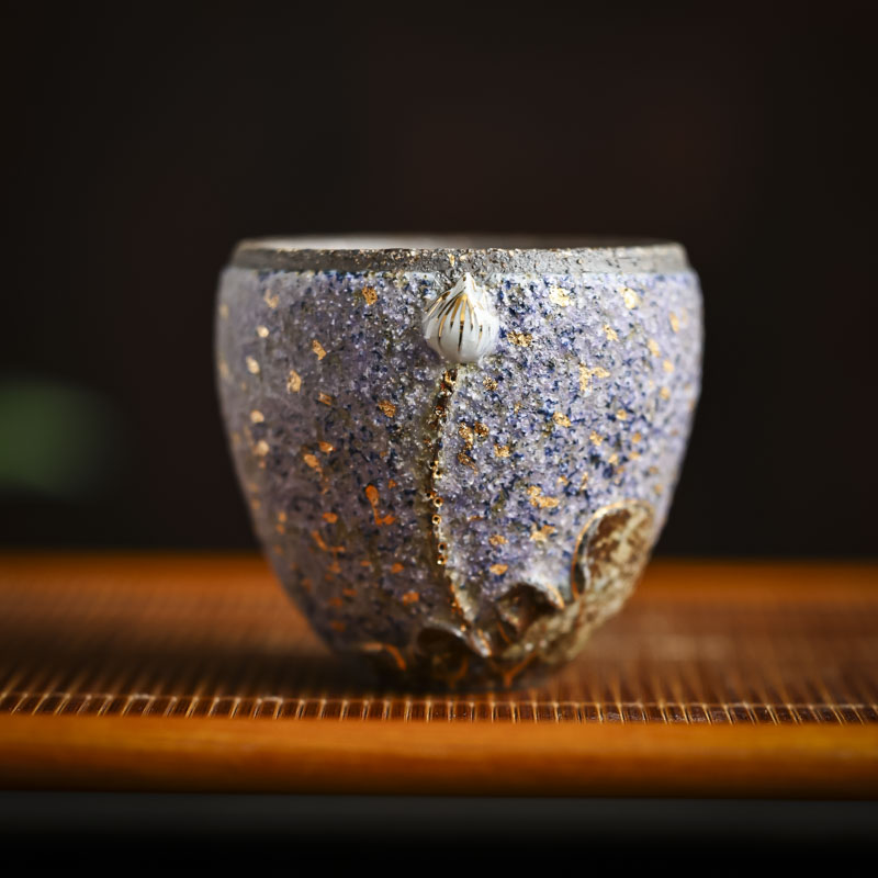 阿茶 蓝金-高越-莲花杯-110CC（高越S0573）