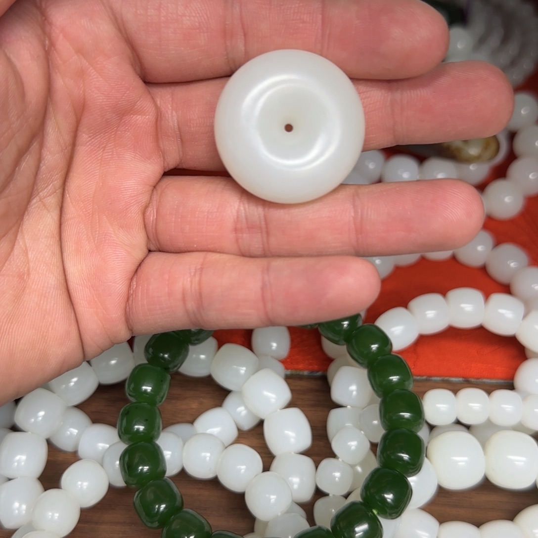 和田玉颈饰未镶嵌✨****了