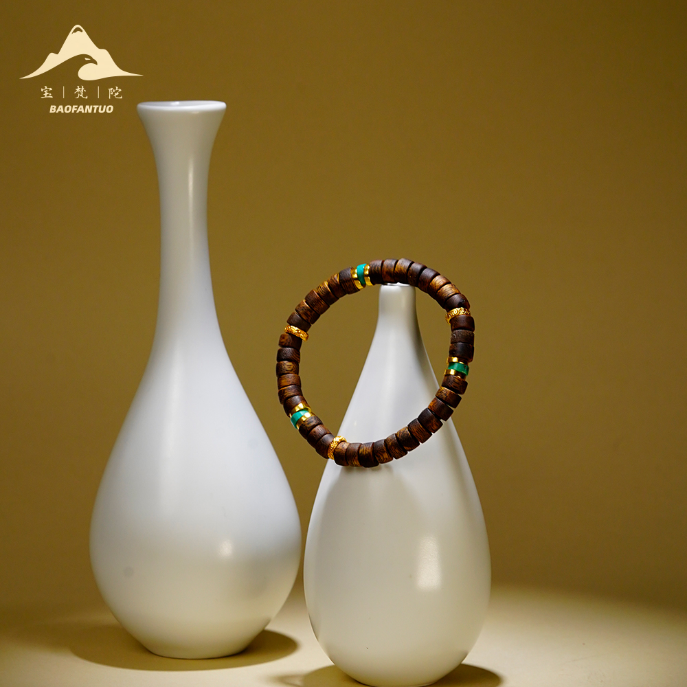 宝梵陀棋楠乾坤圈手串【扣肉推荐】5926