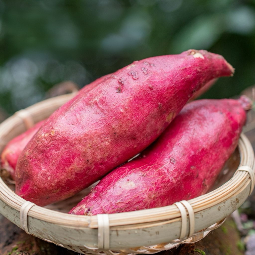 农食谷【中果】农食谷天目小香薯粉糯板栗沙地红薯5斤装生鲜 图片 2