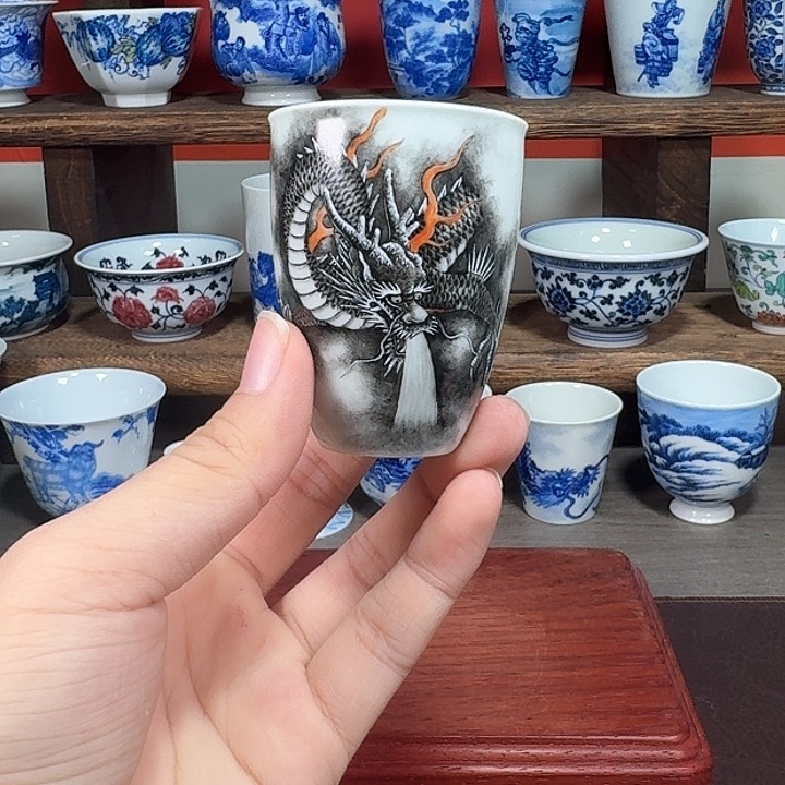 杯现代景德镇陶瓷杯