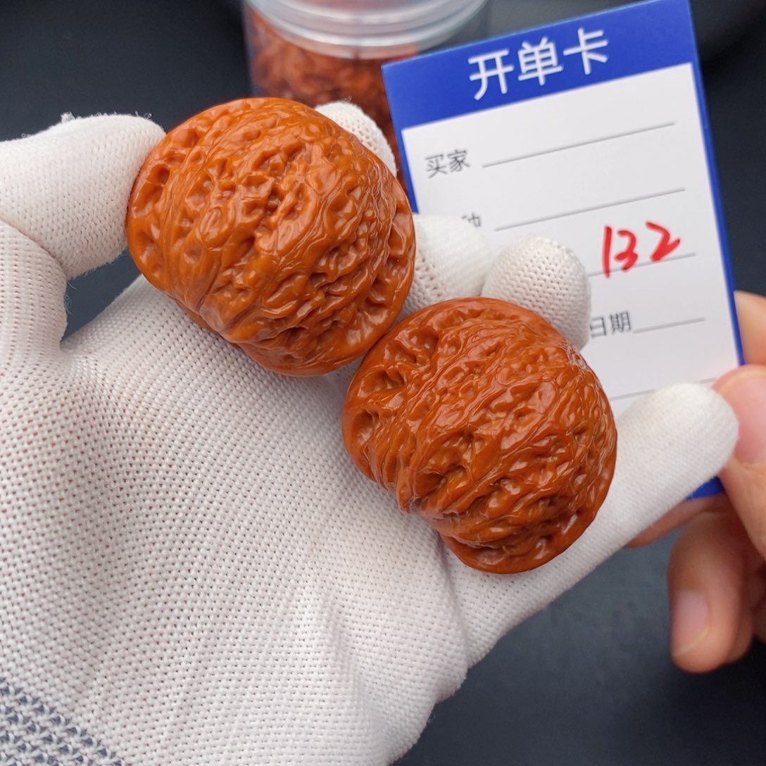 文玩核桃把件42铁锤132