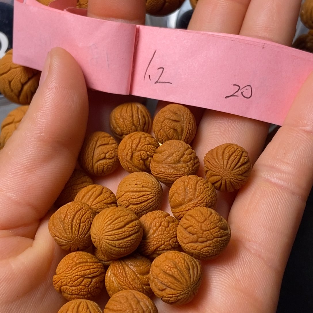 吊坠桃核陕西秦岭山桃核