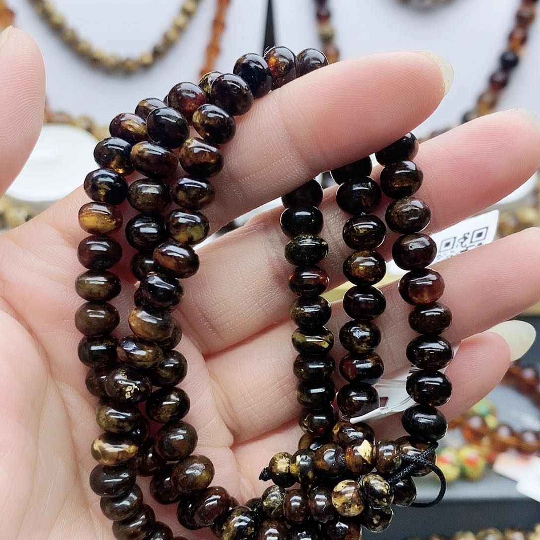 琥珀颈饰未镶嵌琥珀7