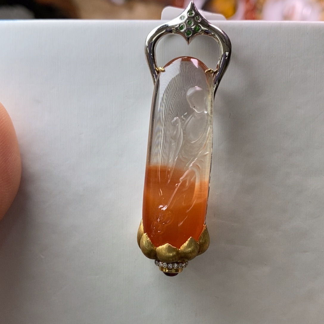 水晶水晶18K金镶嵌JP35271飞飞