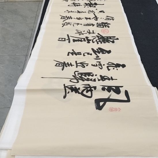 翰墨白武坤老师作品一副