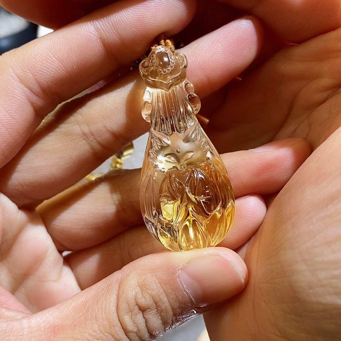 未镶嵌颈饰水晶張*好水晶