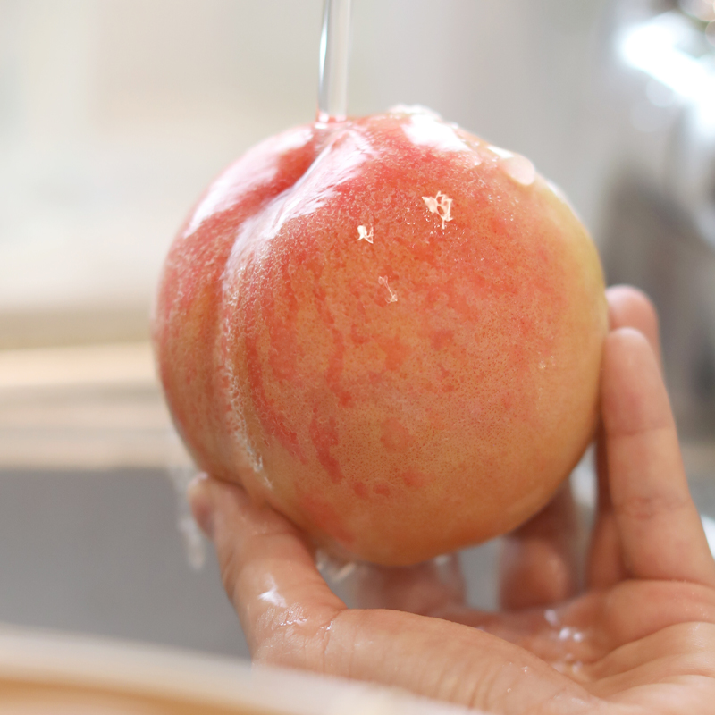 桃王妈妈-湖景正宗无锡阳山水蜜桃6-7两拍6只送3只到手9只