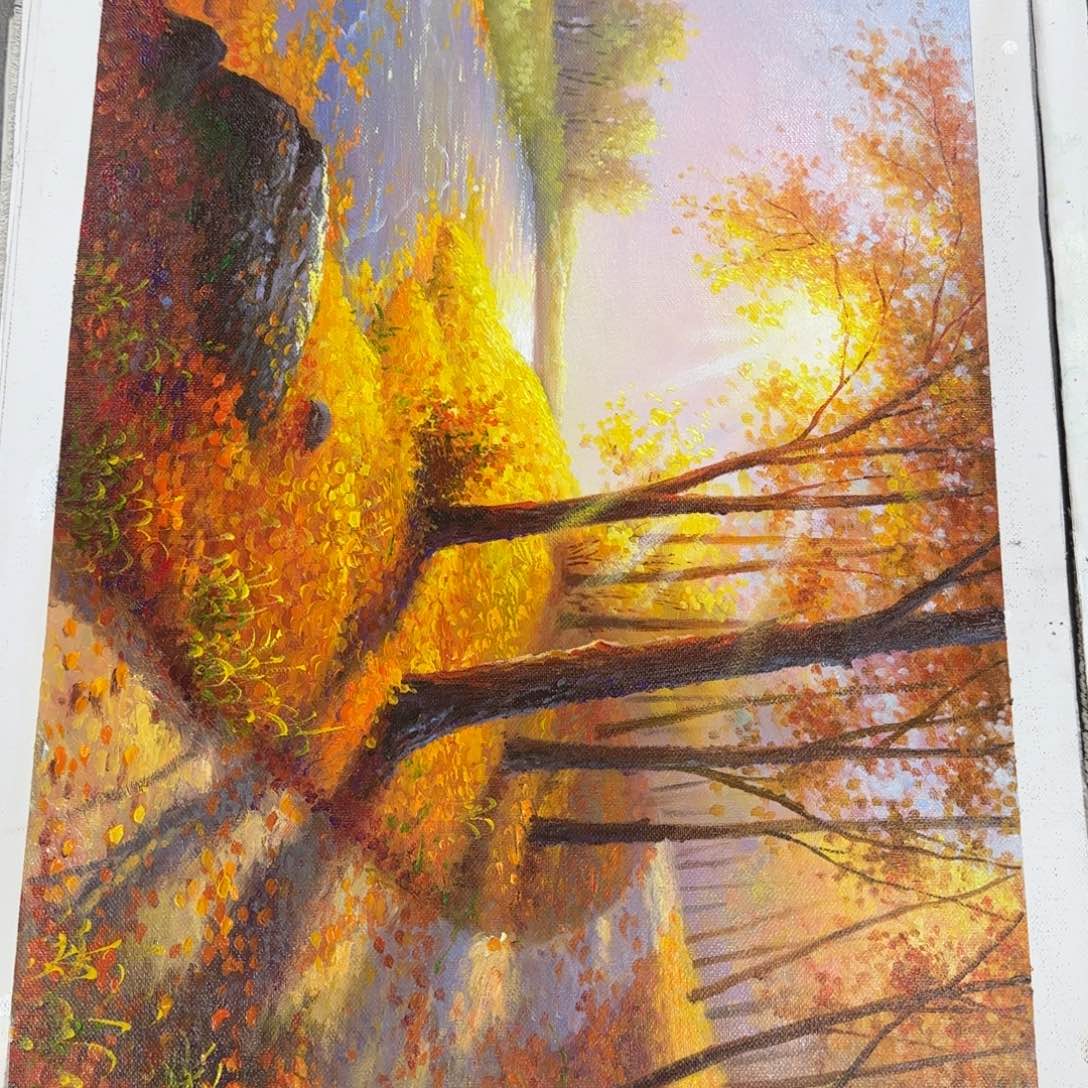 油画加油加油努力加油加油