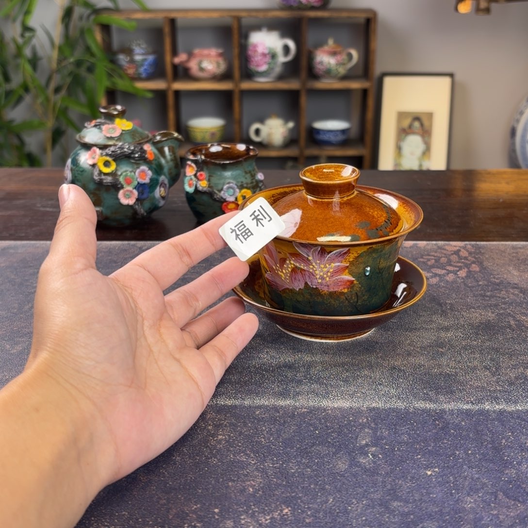 摆件景德镇纯手工陶瓷工艺制作