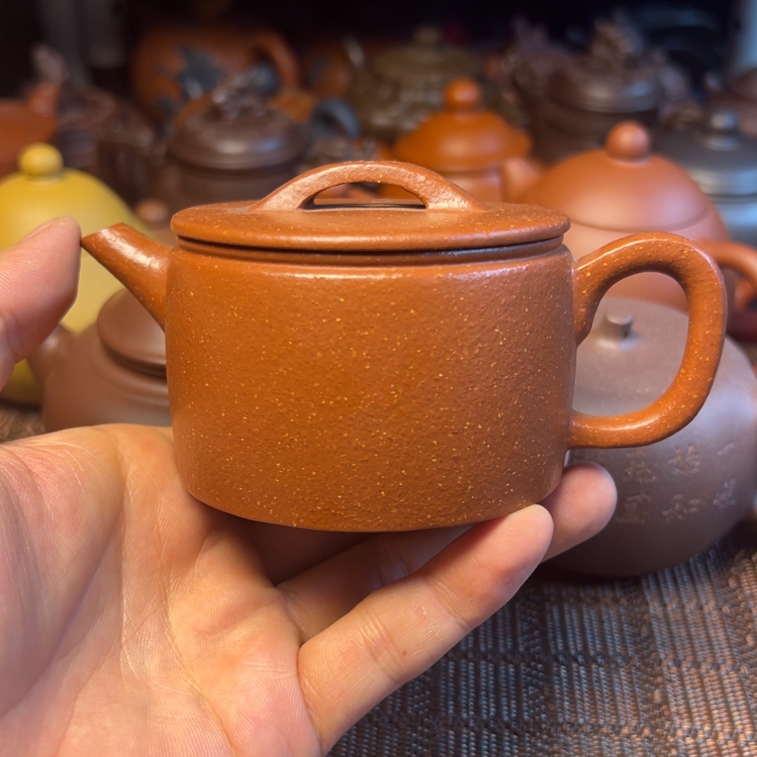 茶壶紫砂宜兴原矿紫砂壶200毫升容量