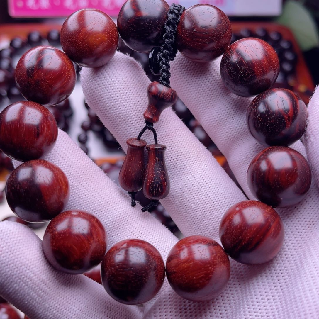 檀香紫檀（小叶紫檀）印度小叶紫檀老料1.8 黑飘红