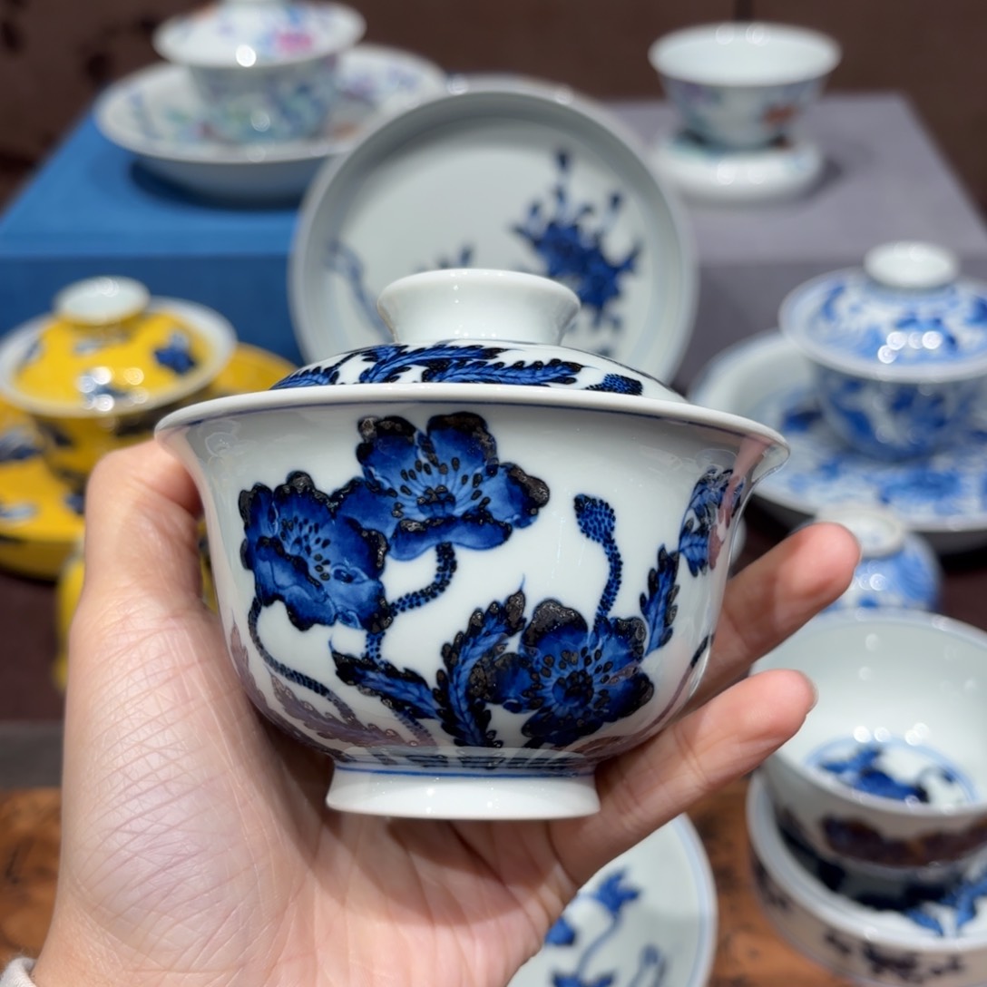 瓷片景德镇纯手工手绘