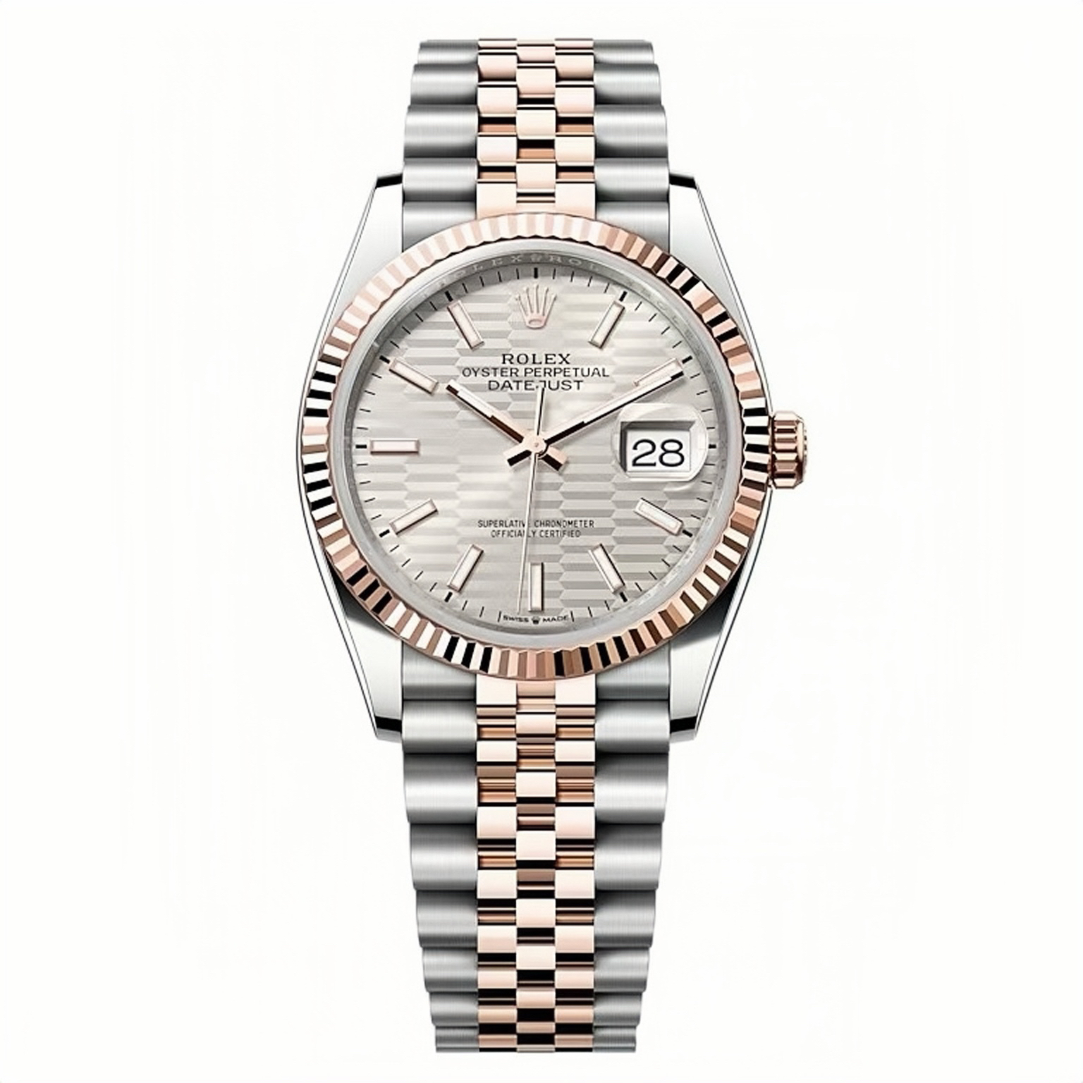 99新 Rolex/劳力士 日志型m126231-0033 间金36盘 机械 24年全套