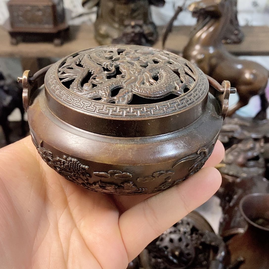 精品文玩铜器摆件