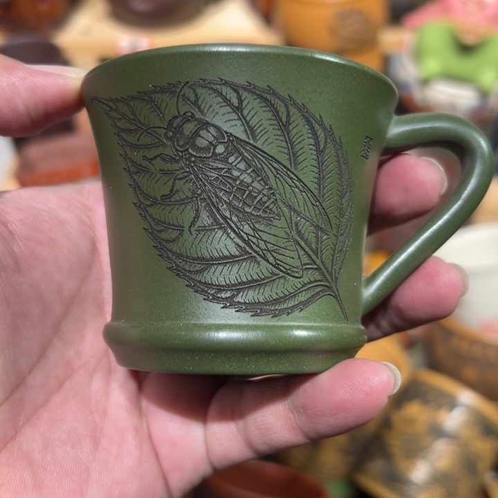 紫砂茶杯宜兴紫砂主人杯