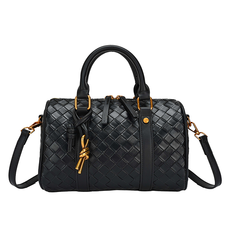 时尚轻奢潮流编织手提枕头包2025新款斜挎包