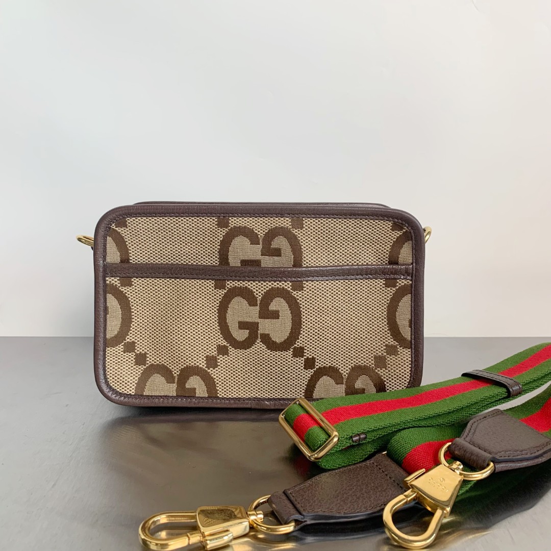 95新 GUCCI/古驰 【闲置】gucci 帆布相机包