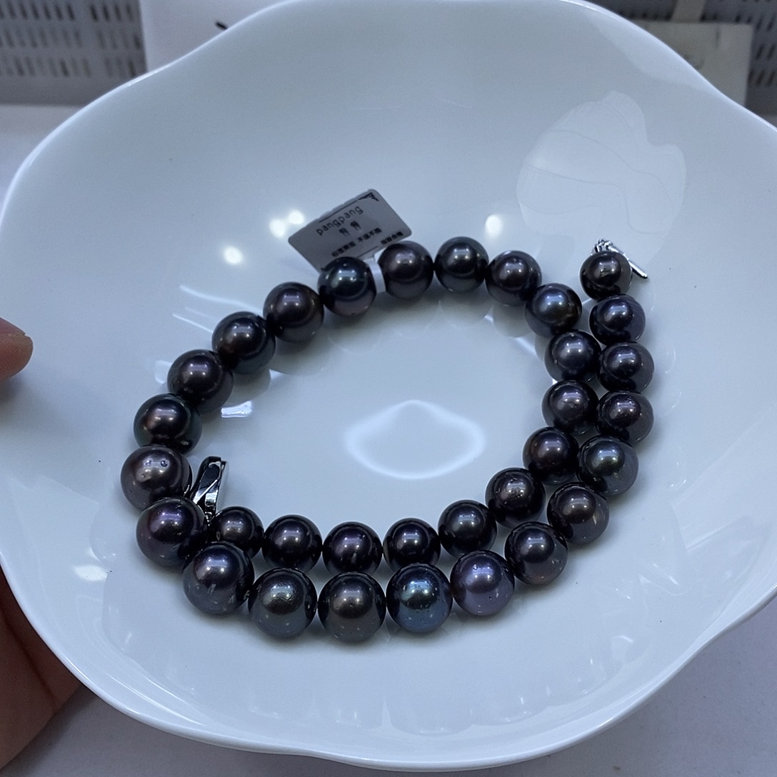 海水珍珠颈饰银S925镶嵌