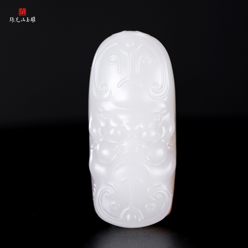 张克山老师作品 和田玉 守护